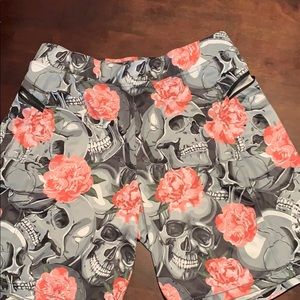 Feed me fight me shorts worn once, no wear